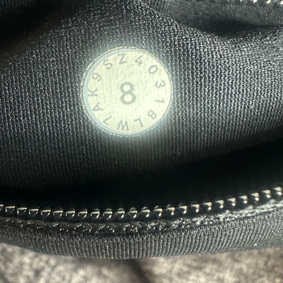 Lululemon Run Times Short II 4" Heather Lux Multi Black/ Black size 8 - Picture 5 of 5